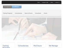 Tablet Screenshot of management-excellence.org